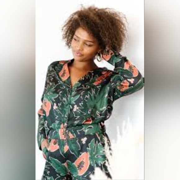 Smash + Tess Tops - EUC Smash & Tess Papaya Power Top - Large